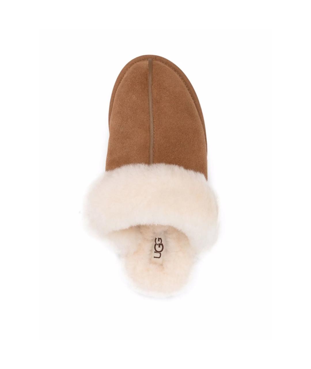 UGG Коричневые замшевые мюли, фото 2