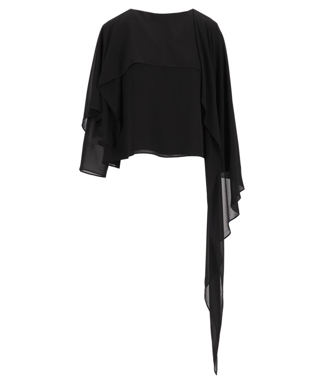MM6 MAISON MARGIELA Черная полиэстеровая блузы, фото 1