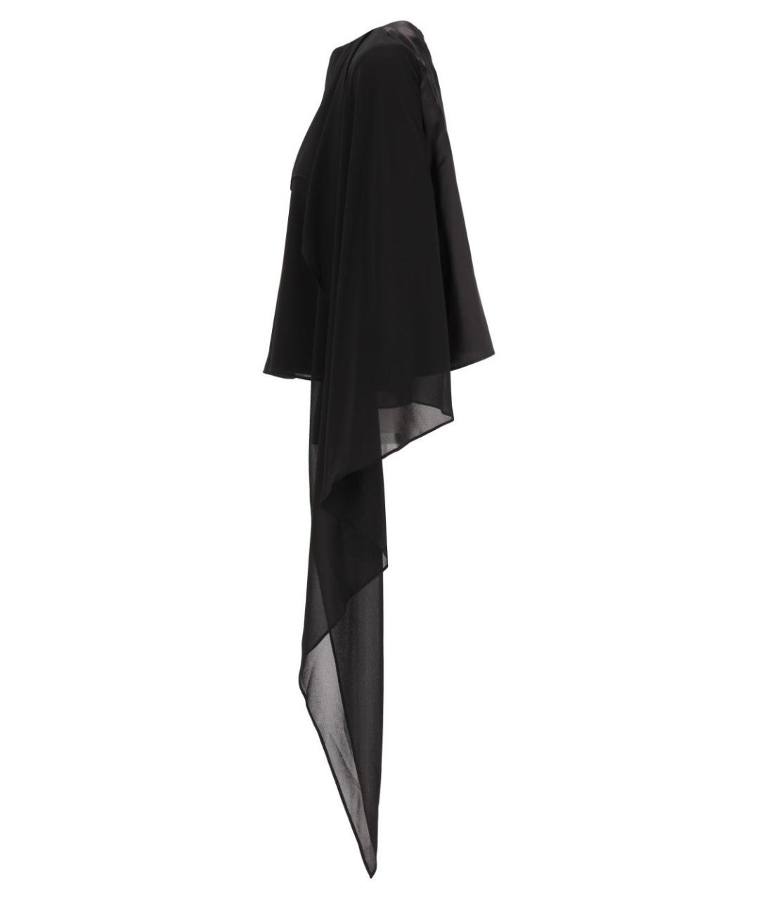 MM6 MAISON MARGIELA Черная полиэстеровая блузы, фото 3