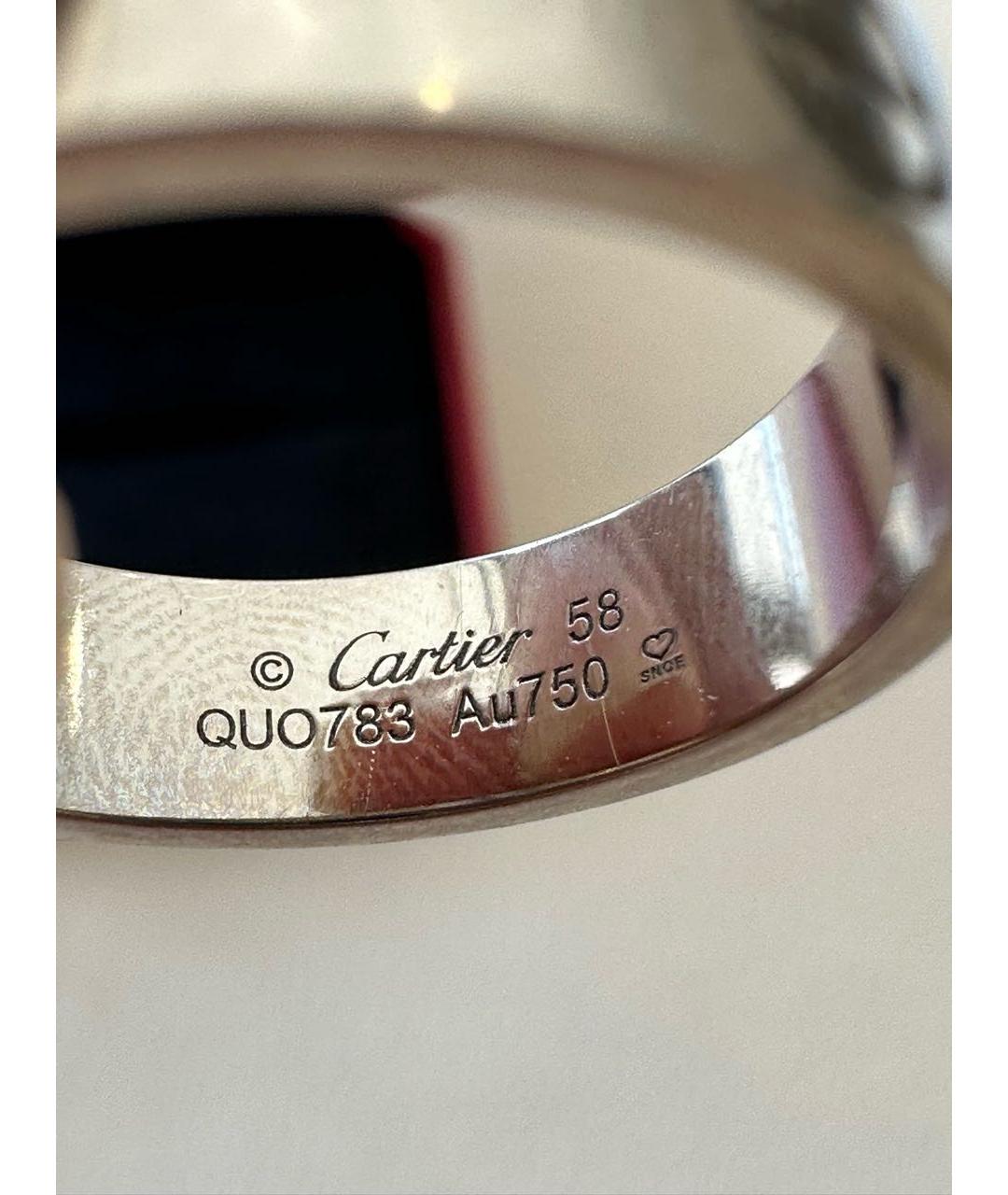 CARTIER Серебряное кольцо из белого золота, фото 3