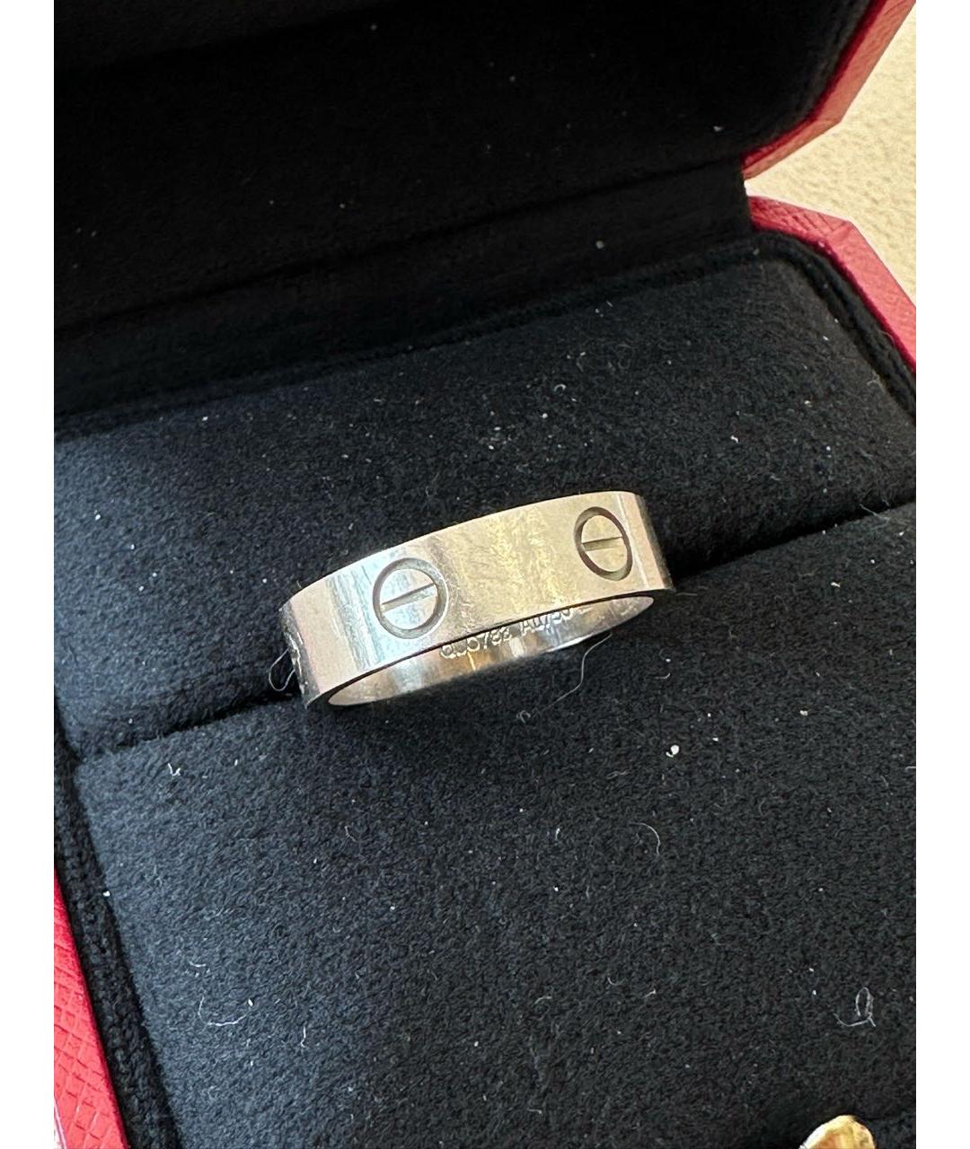 CARTIER Серебряное кольцо из белого золота, фото 2