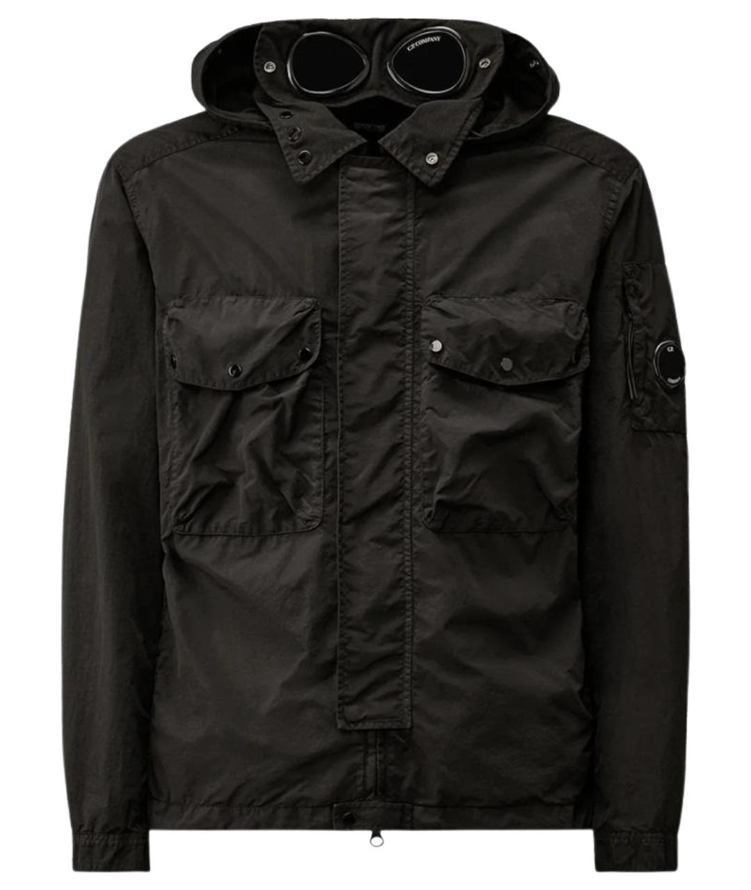 CP COMPANY Черная нейлоновая куртка, фото 1