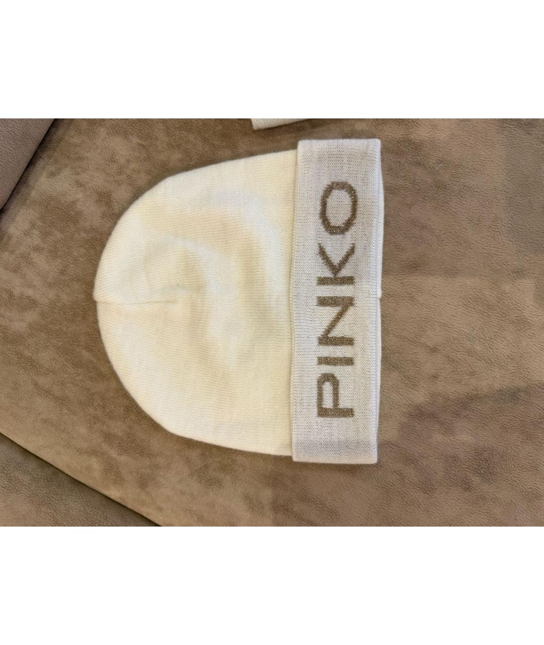 PINKO Белая шапка, фото 3