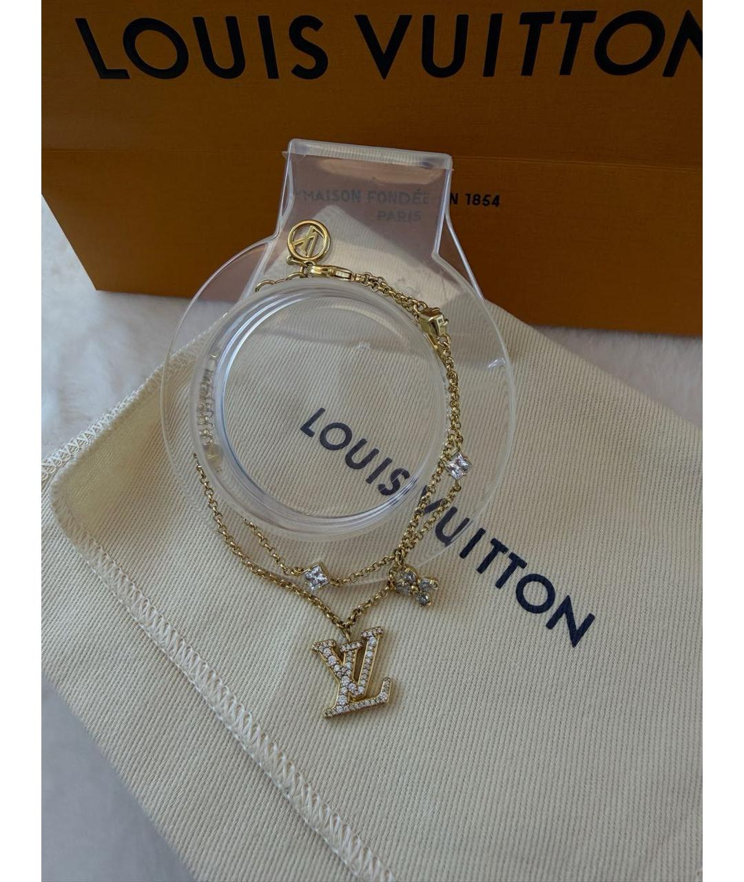 LOUIS VUITTON Золотой браслет, фото 3