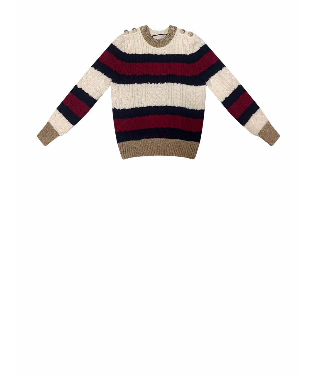 GUCCI Мульти хлопковый джемпер / свитер, фото 1