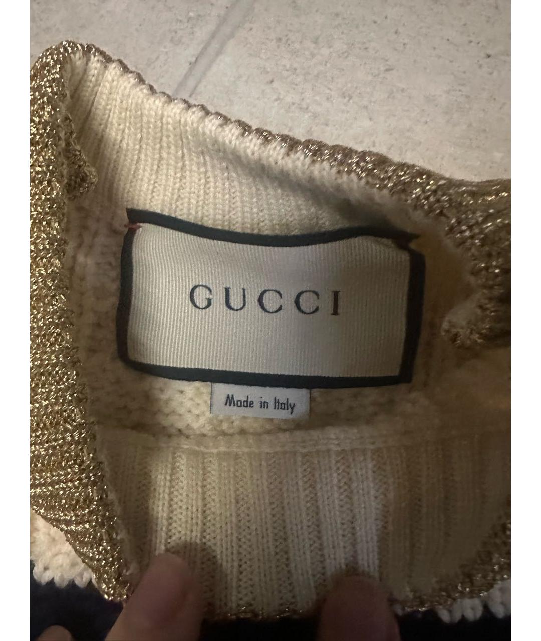GUCCI Мульти хлопковый джемпер / свитер, фото 3