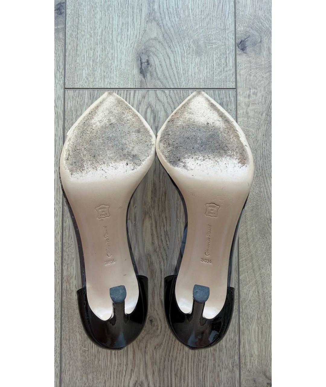 GIANVITO ROSSI Мульти туфли из лакированной кожи, фото 5