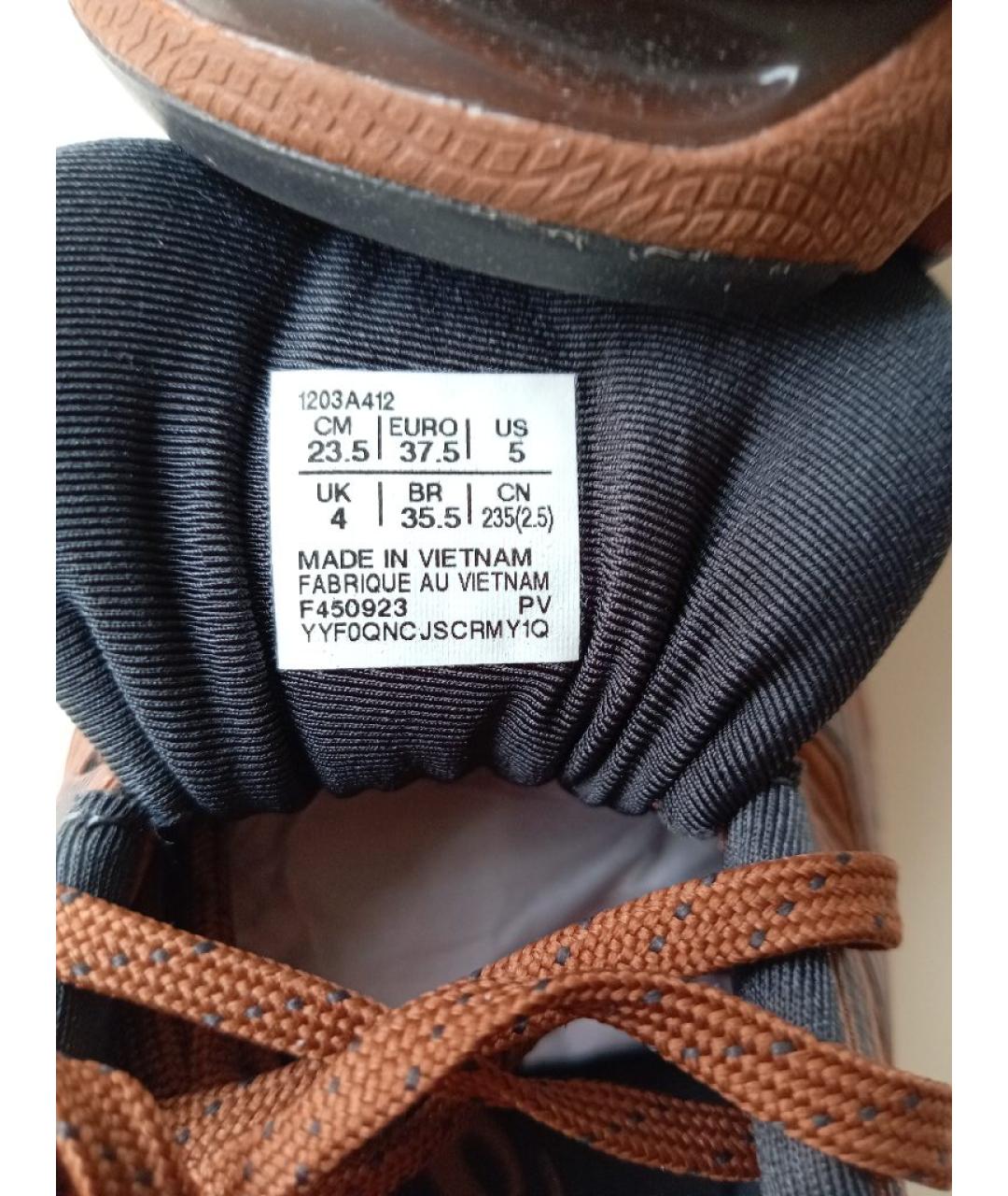 ASICS Коричневые кроссовки, фото 7