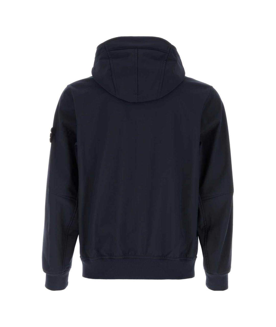 STONE ISLAND Синяя полиэстеровая куртка, фото 2
