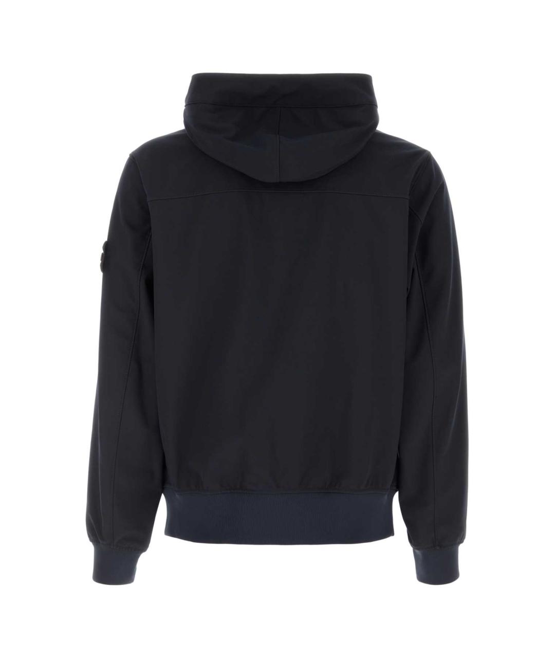 STONE ISLAND Синяя полиэстеровая куртка, фото 2