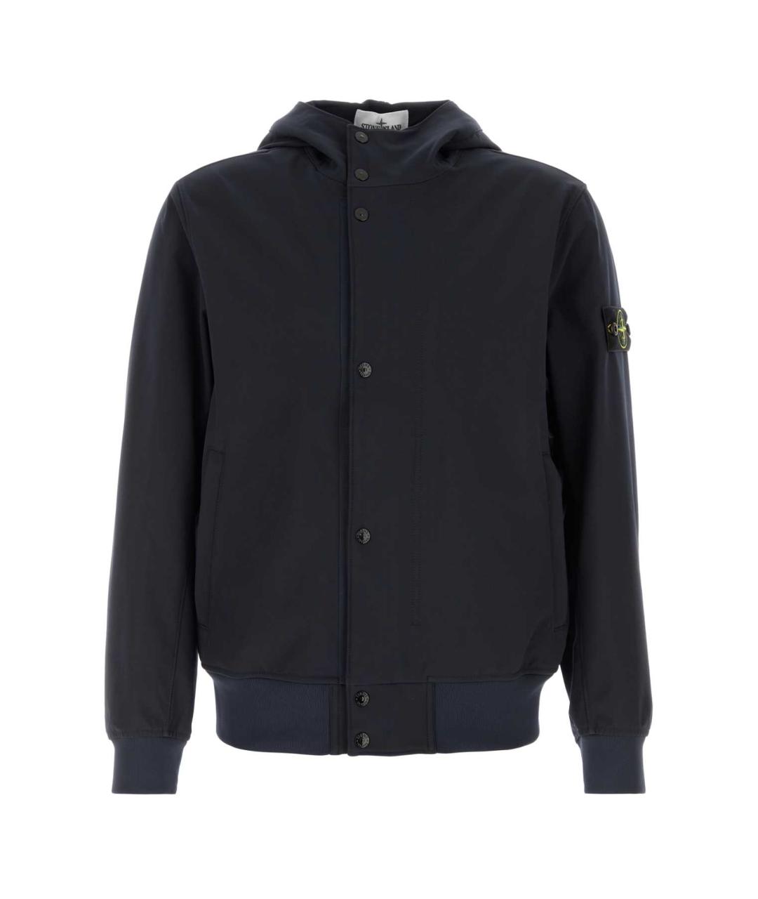 STONE ISLAND Синяя полиэстеровая куртка, фото 1