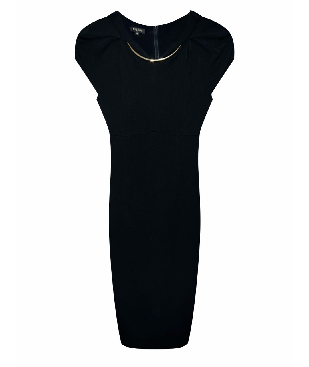 ESCADA Черное вискозное вечернее платье, фото 1