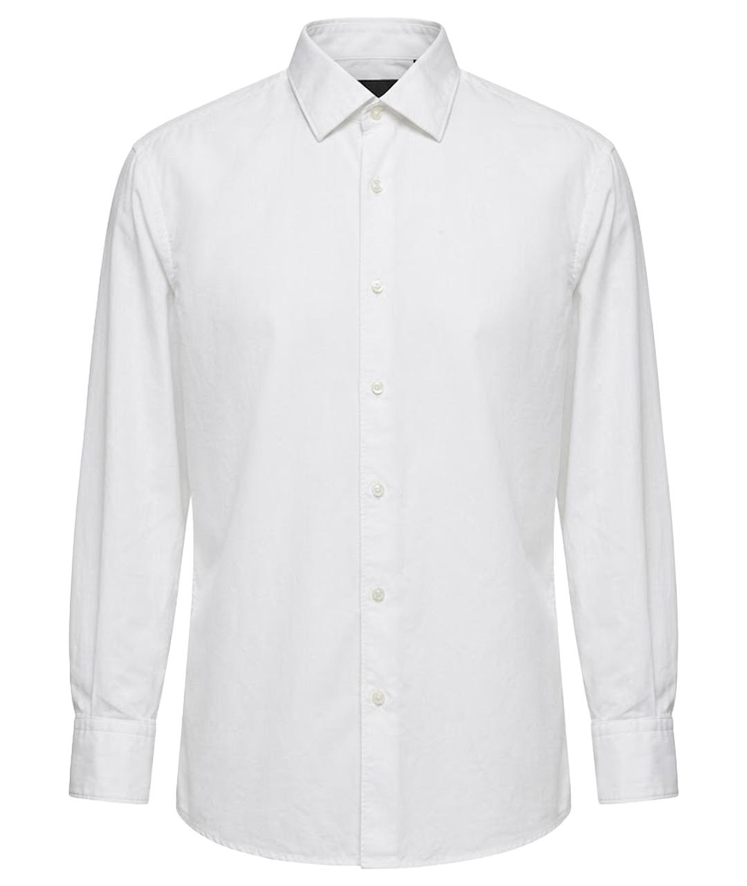 HUGO BOSS Белая классическая рубашка, фото 1