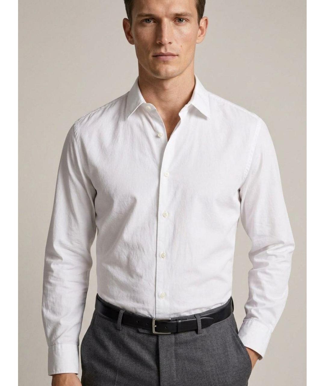 HUGO BOSS Белая классическая рубашка, фото 8