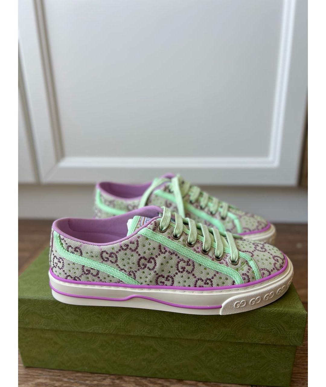 GUCCI Мульти кеды, фото 3