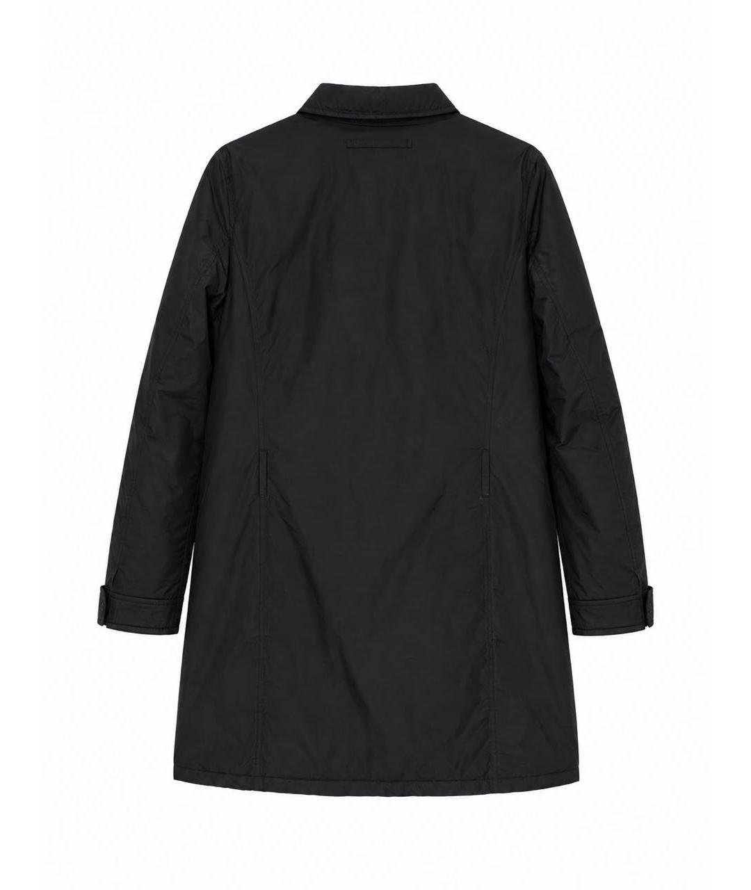 PRADA Черная нейлоновая куртка, фото 2