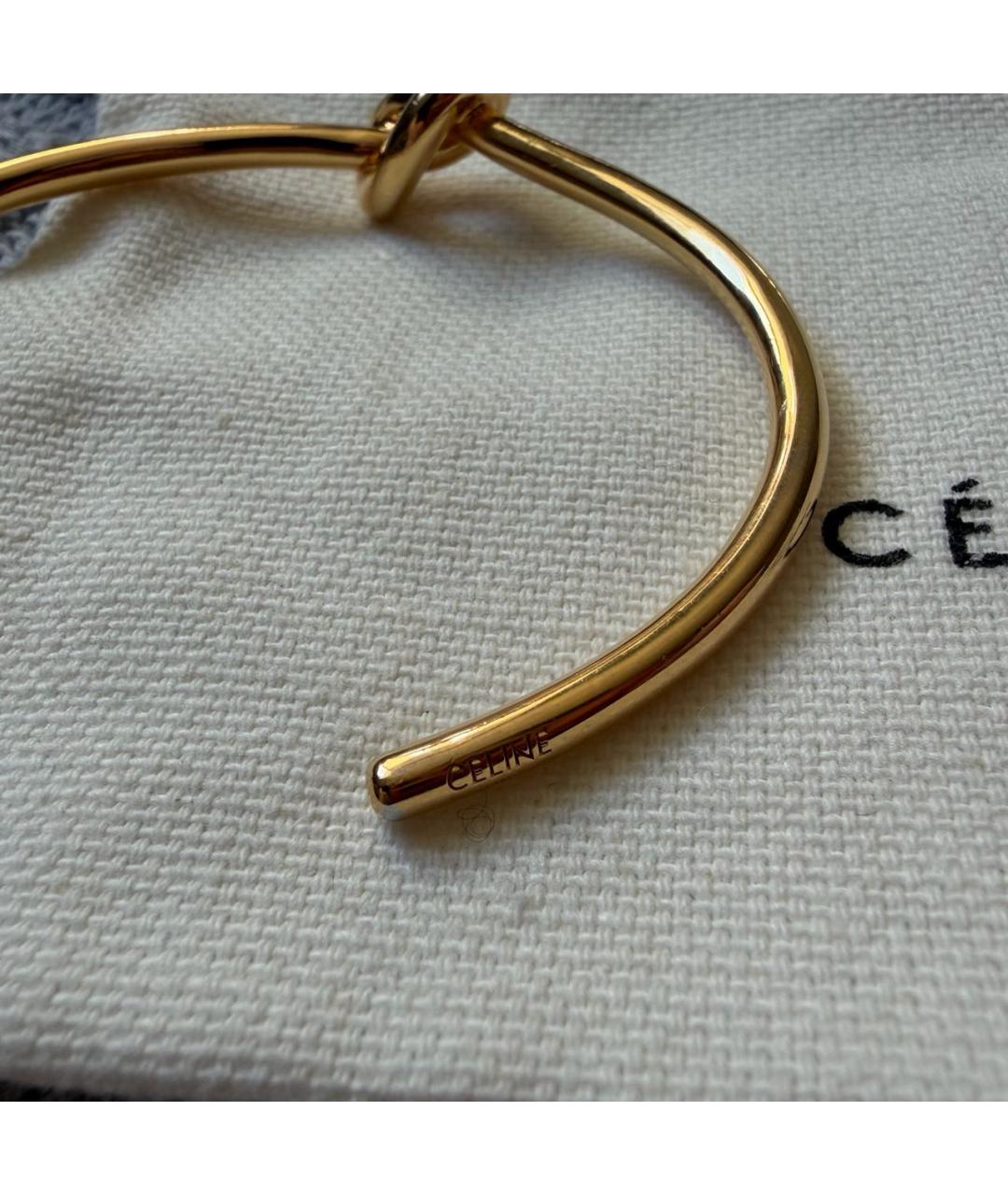 CELINE Золотой браслет, фото 6