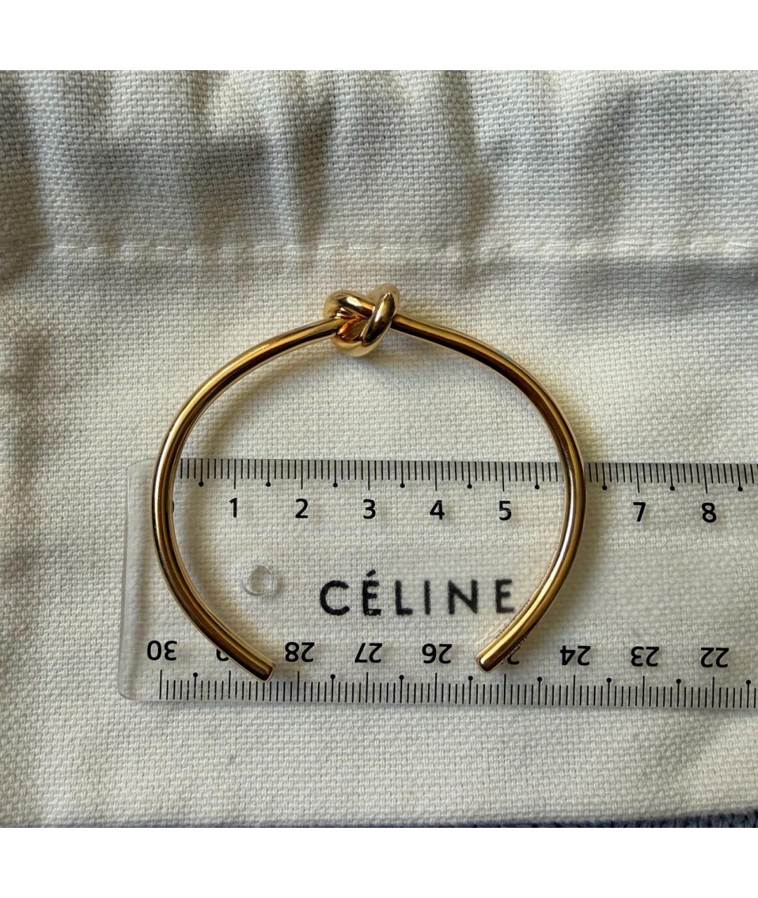 CELINE Золотой браслет, фото 7