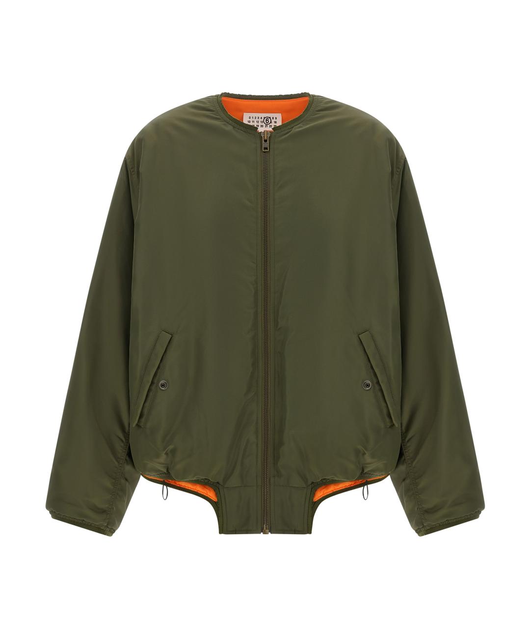 MM6 MAISON MARGIELA Зеленая полиамидовая куртка, фото 1