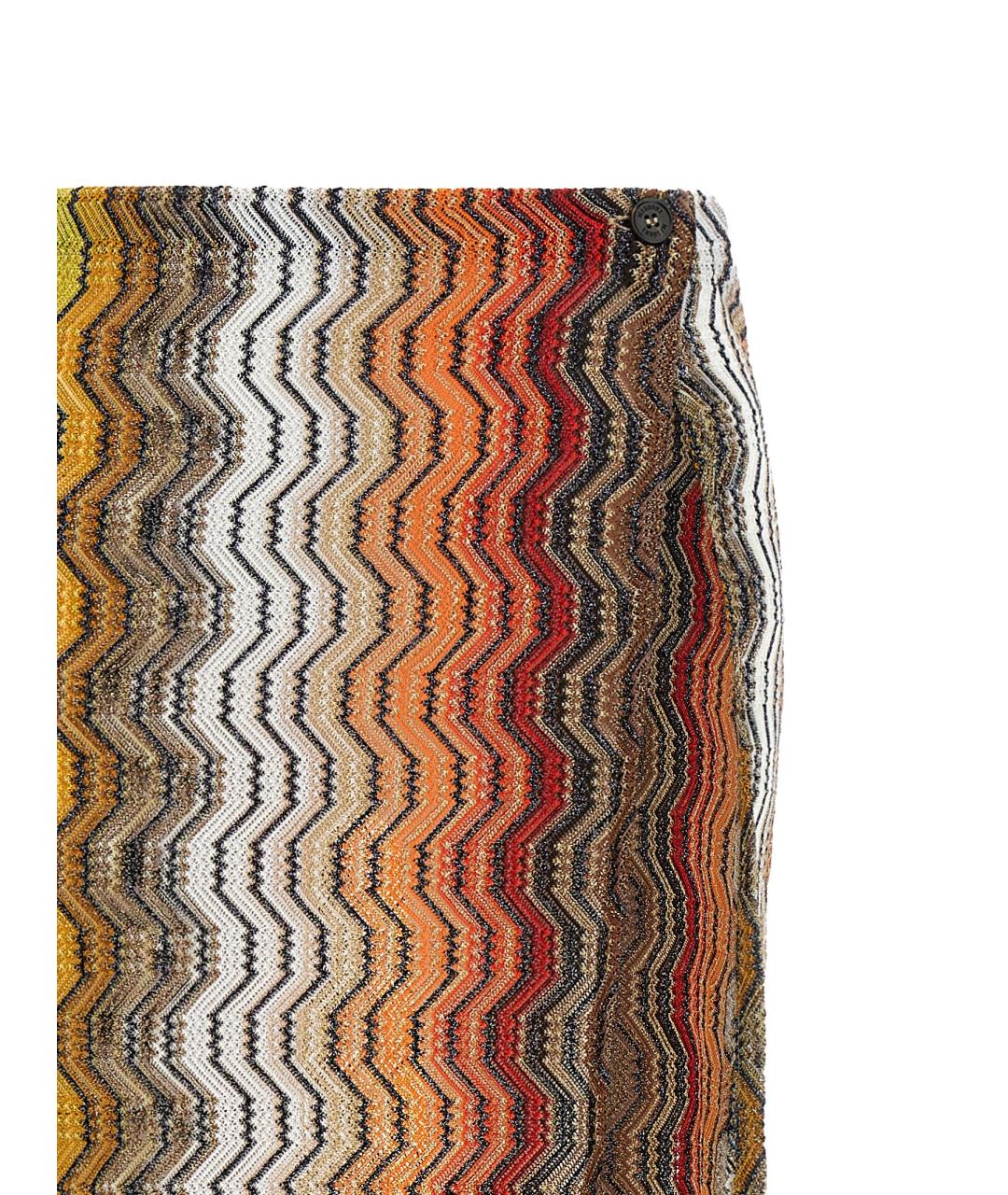 MISSONI Мульти вискозная юбка макси, фото 3