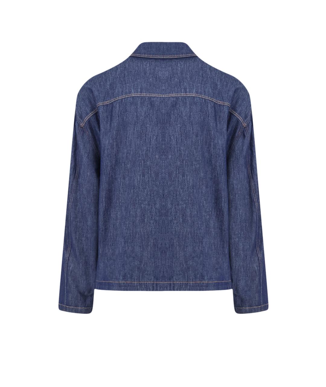 LOEWE Синяя хлопковая куртка, фото 2