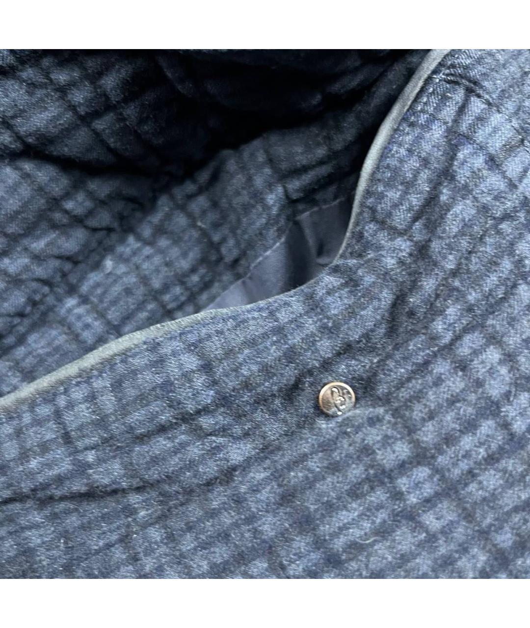 BRIONI Темно-синяя шерстяная куртка, фото 5