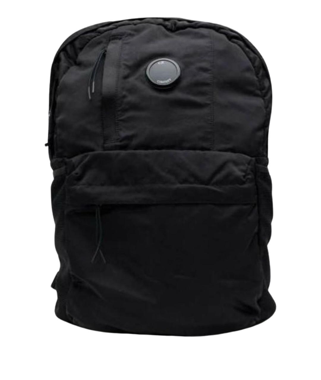 CP COMPANY Черный нейлоновый рюкзак, фото 1