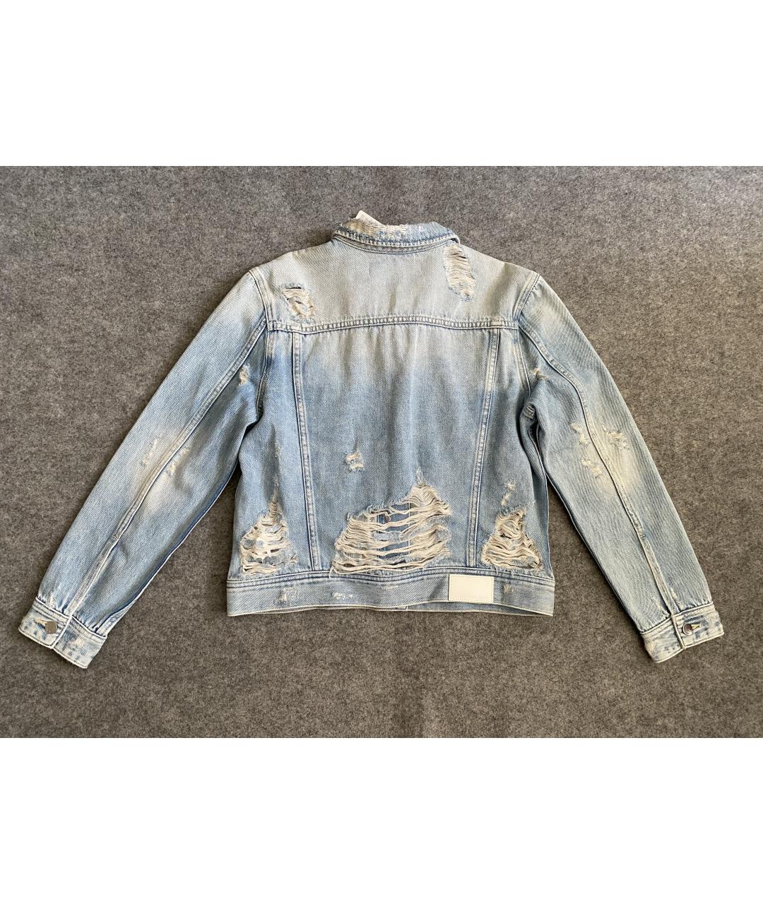 CALVIN KLEIN Голубая деним куртка, фото 2