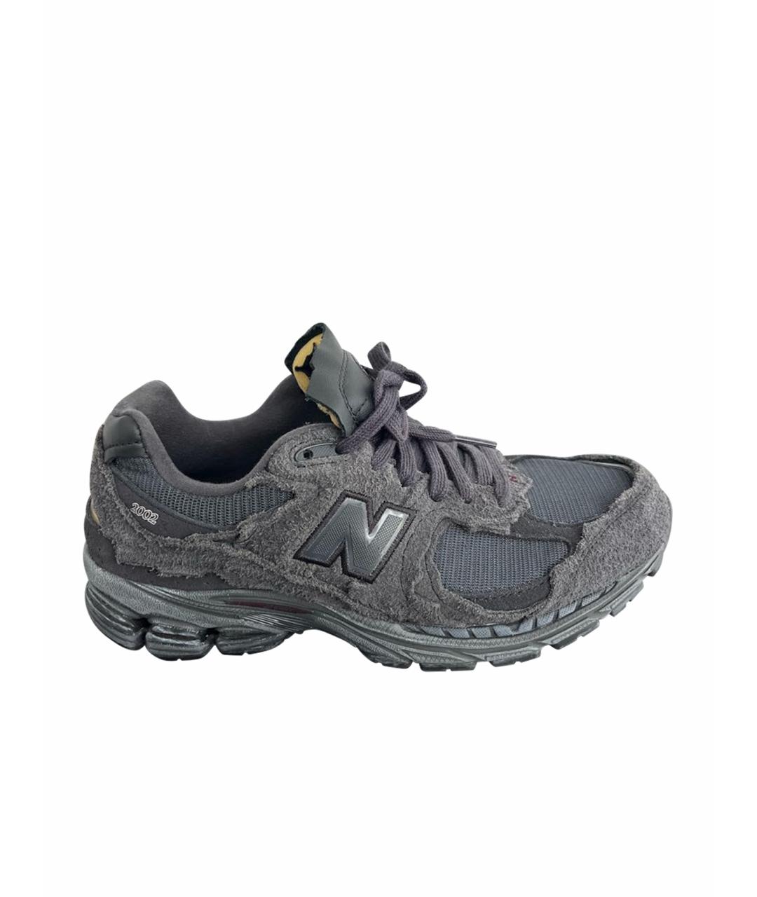 NEW BALANCE Серые замшевые кроссовки, фото 8