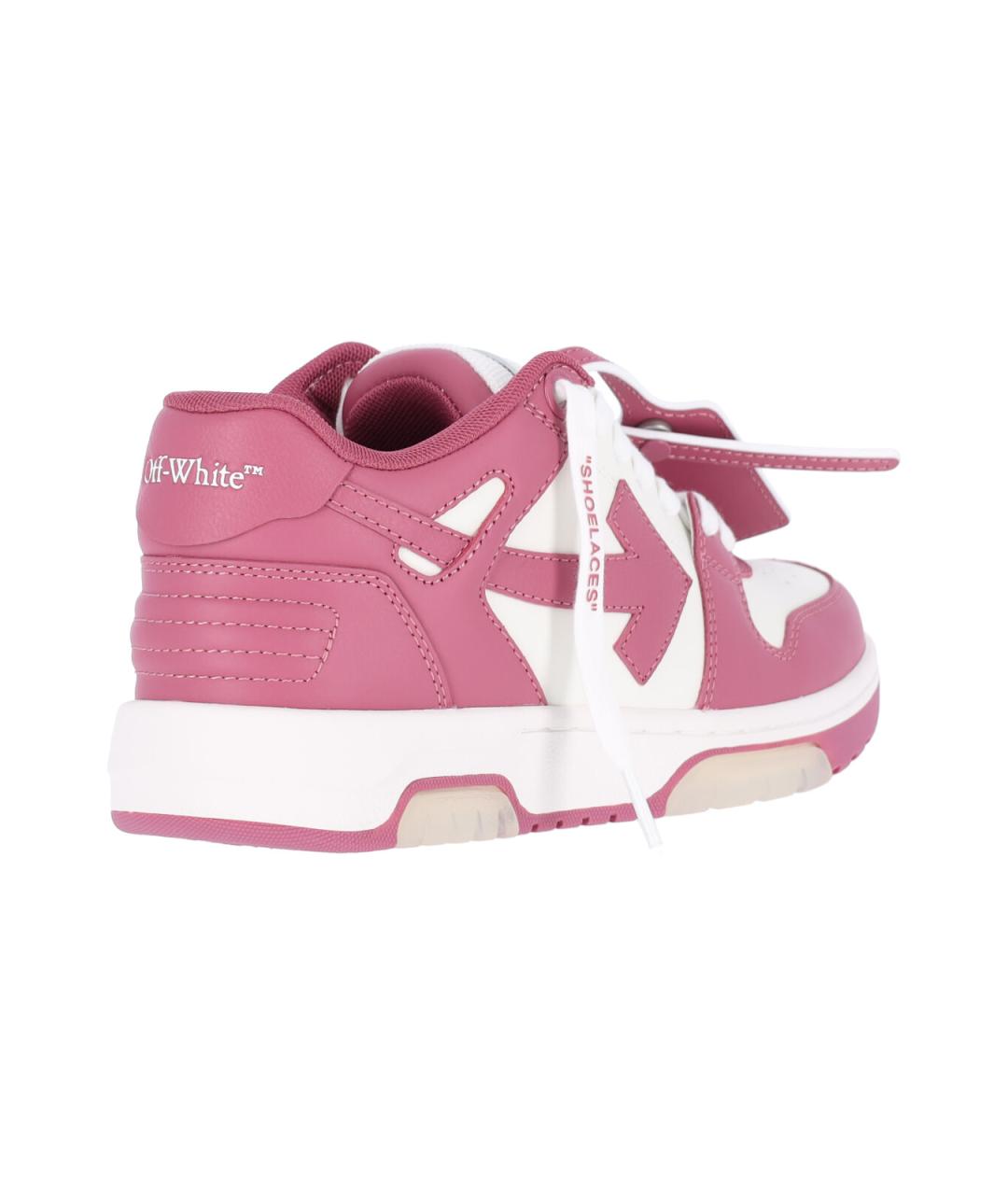 OFF-WHITE Белые кожаные кеды, фото 4