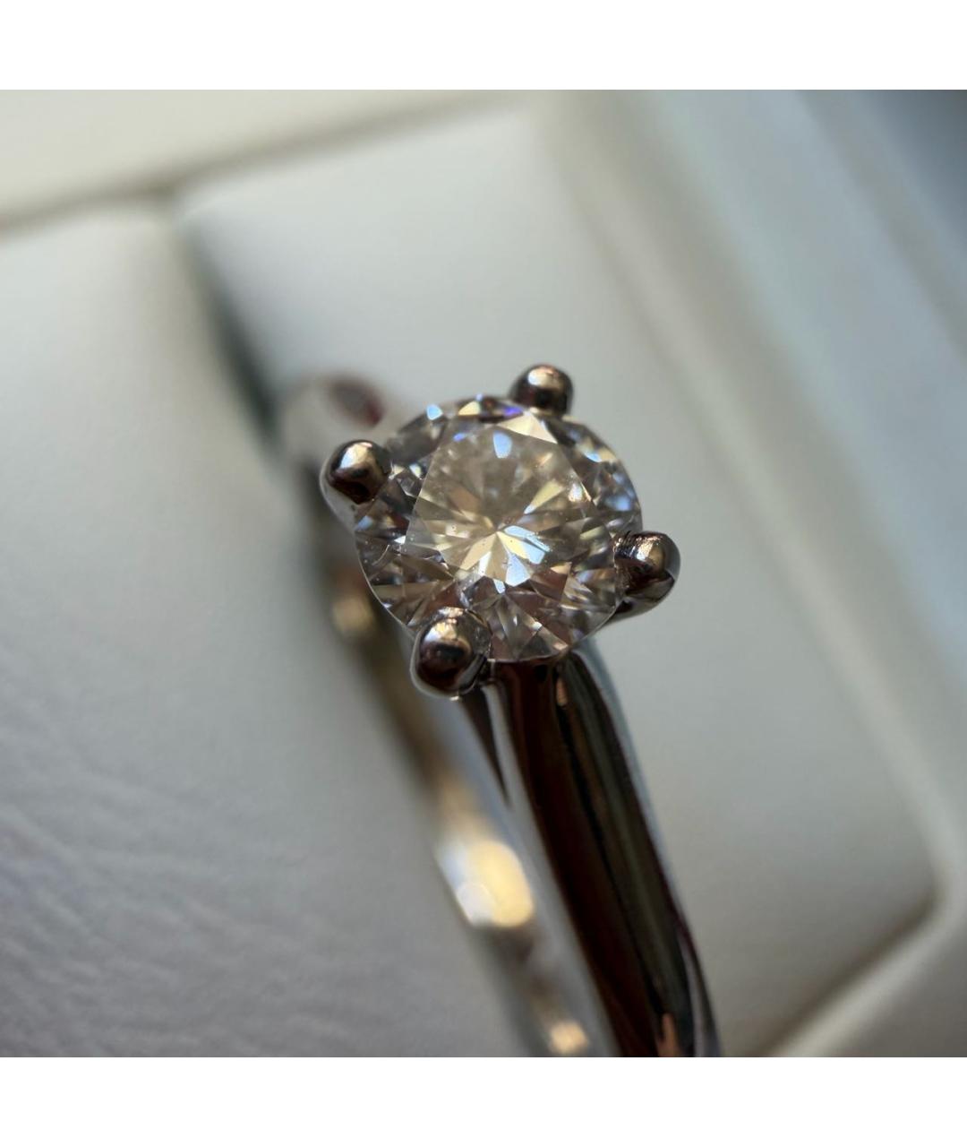 CARTIER Серебряное платиновое кольцо, фото 7