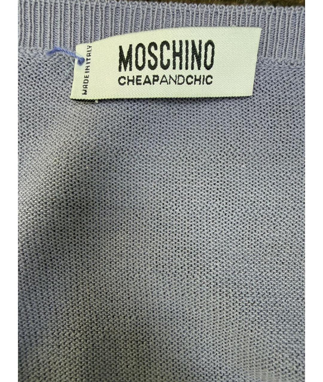 MOSCHINO Хлопковый кардиган, фото 4