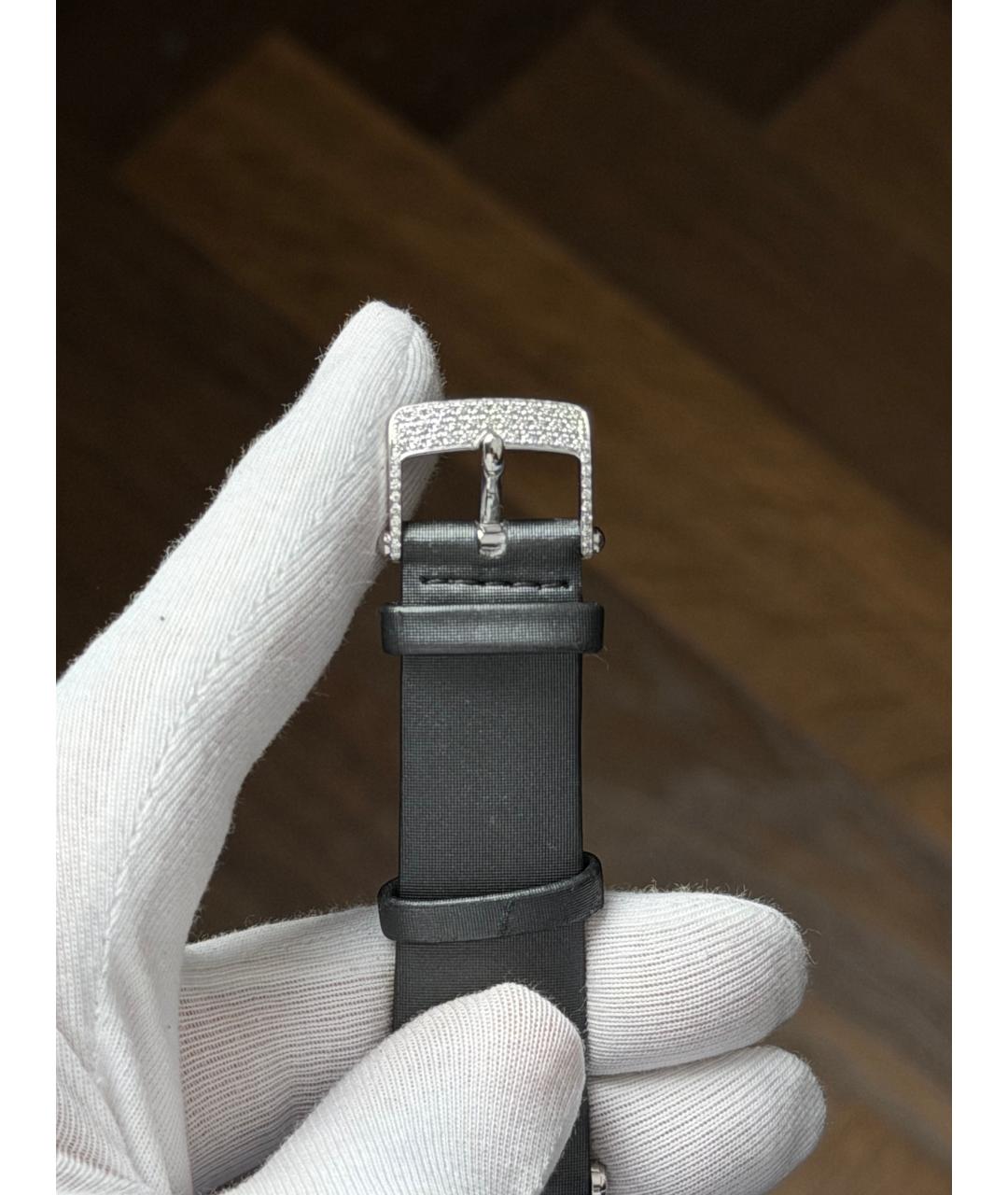 VAN CLEEF & ARPELS Черные часы из белого золота, фото 8
