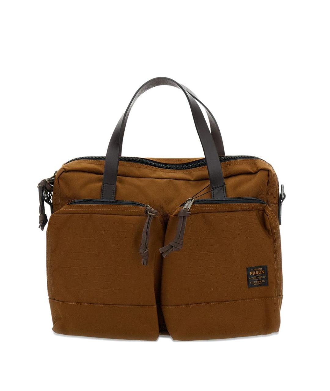 FILSON Коричневый нейлоновый портфель, фото 1