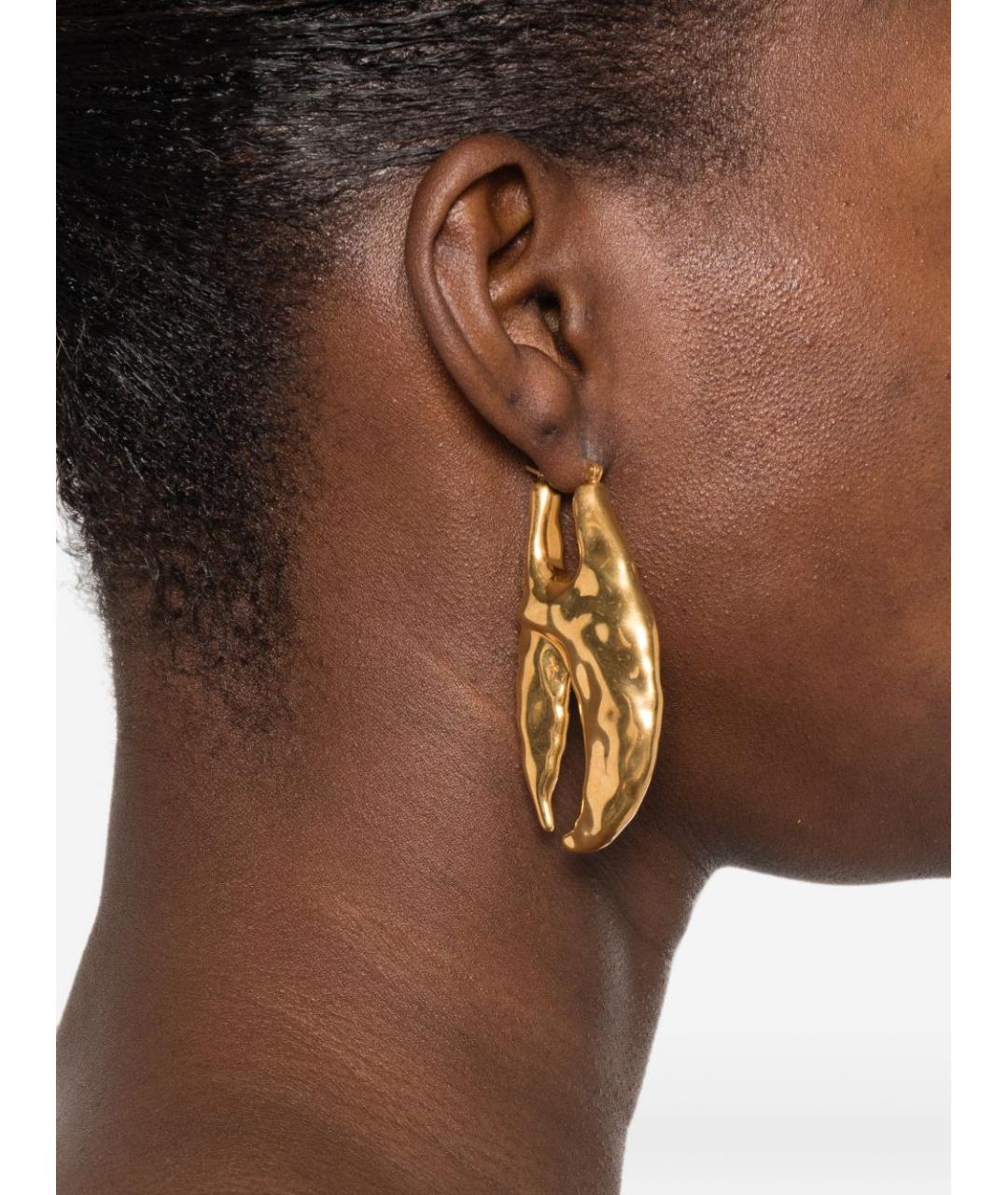 JACQUEMUS Золотые серьги, фото 3