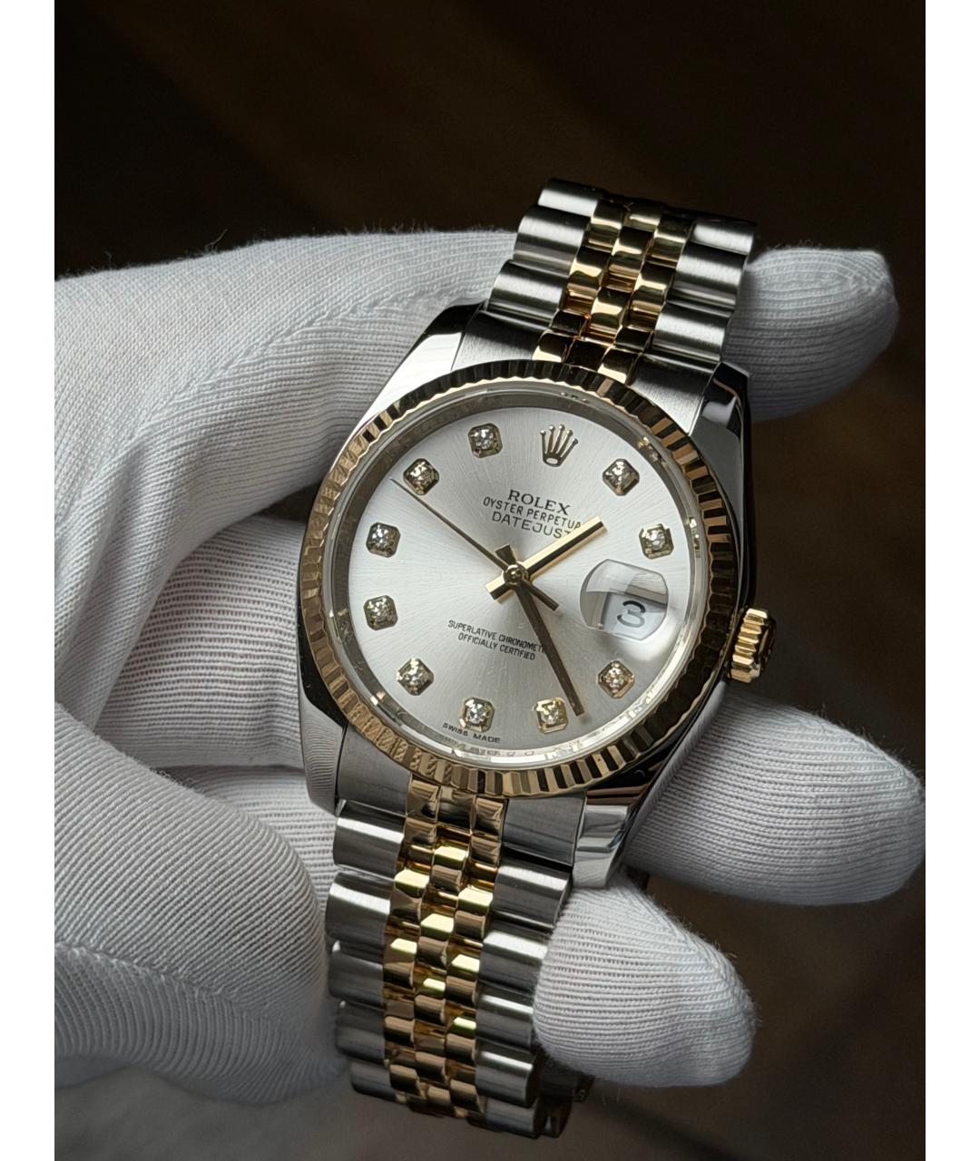 ROLEX Мульти часы из желтого золота, фото 2