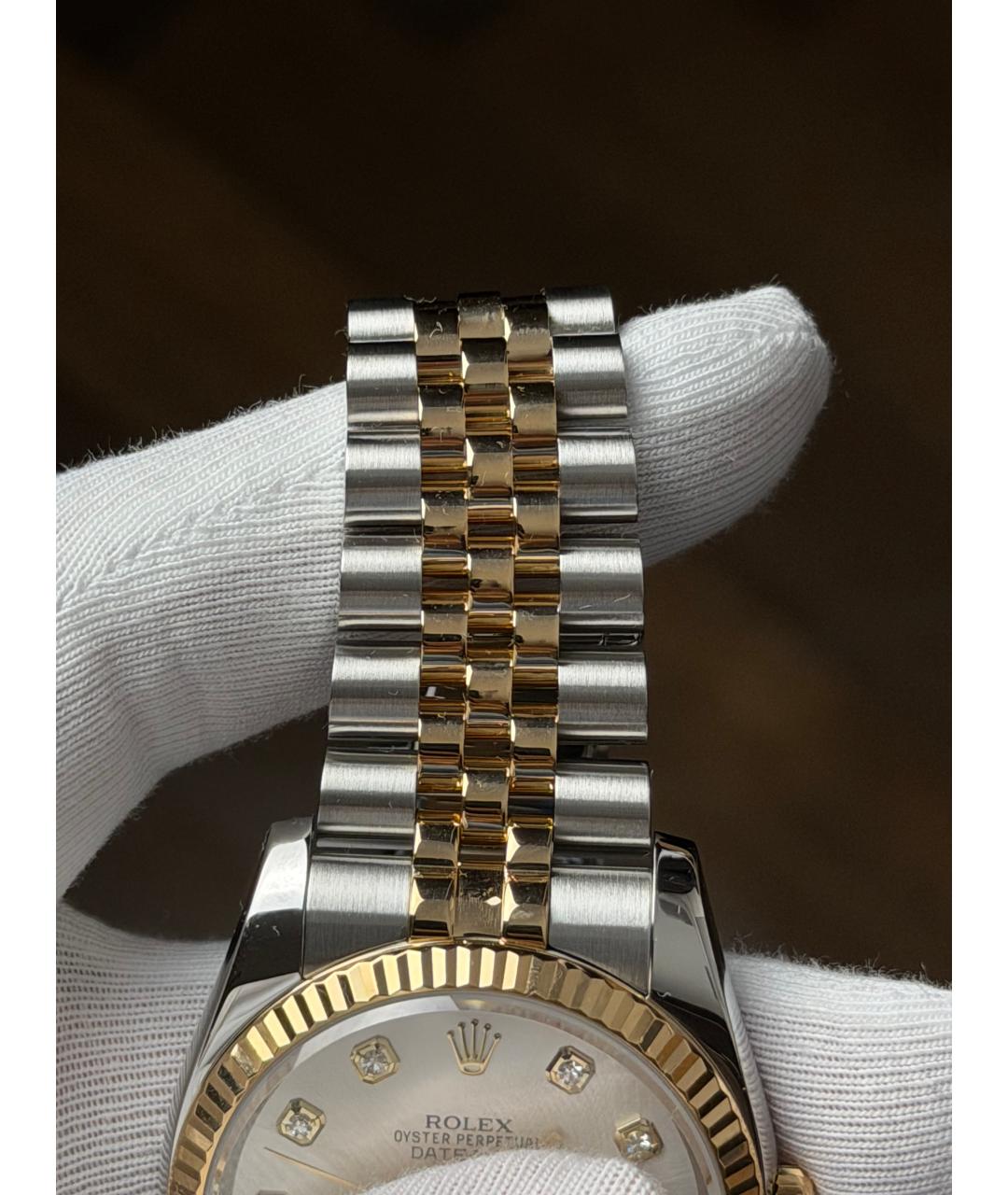 ROLEX Мульти часы из желтого золота, фото 7