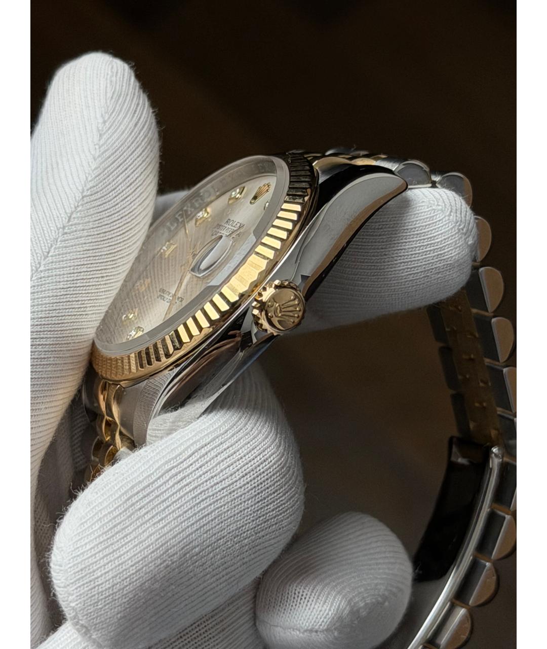 ROLEX Мульти часы из желтого золота, фото 4
