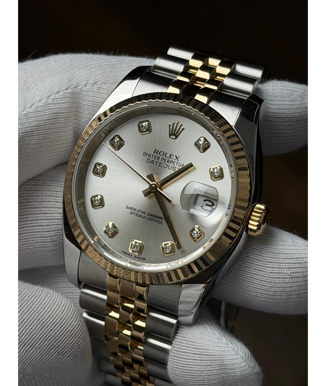 ROLEX Мульти часы из желтого золота, фото 3