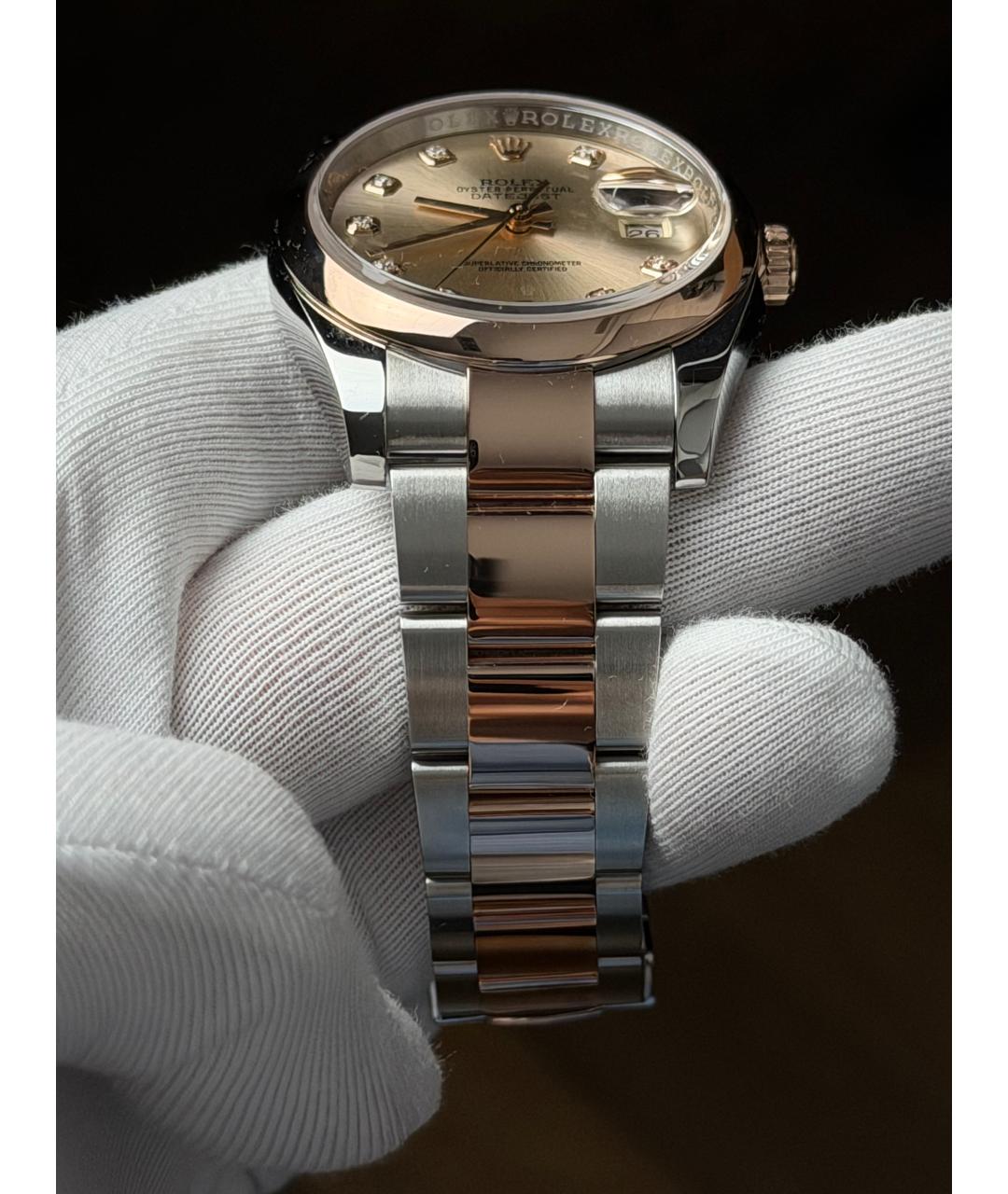ROLEX Мульти часы из розового золота, фото 6