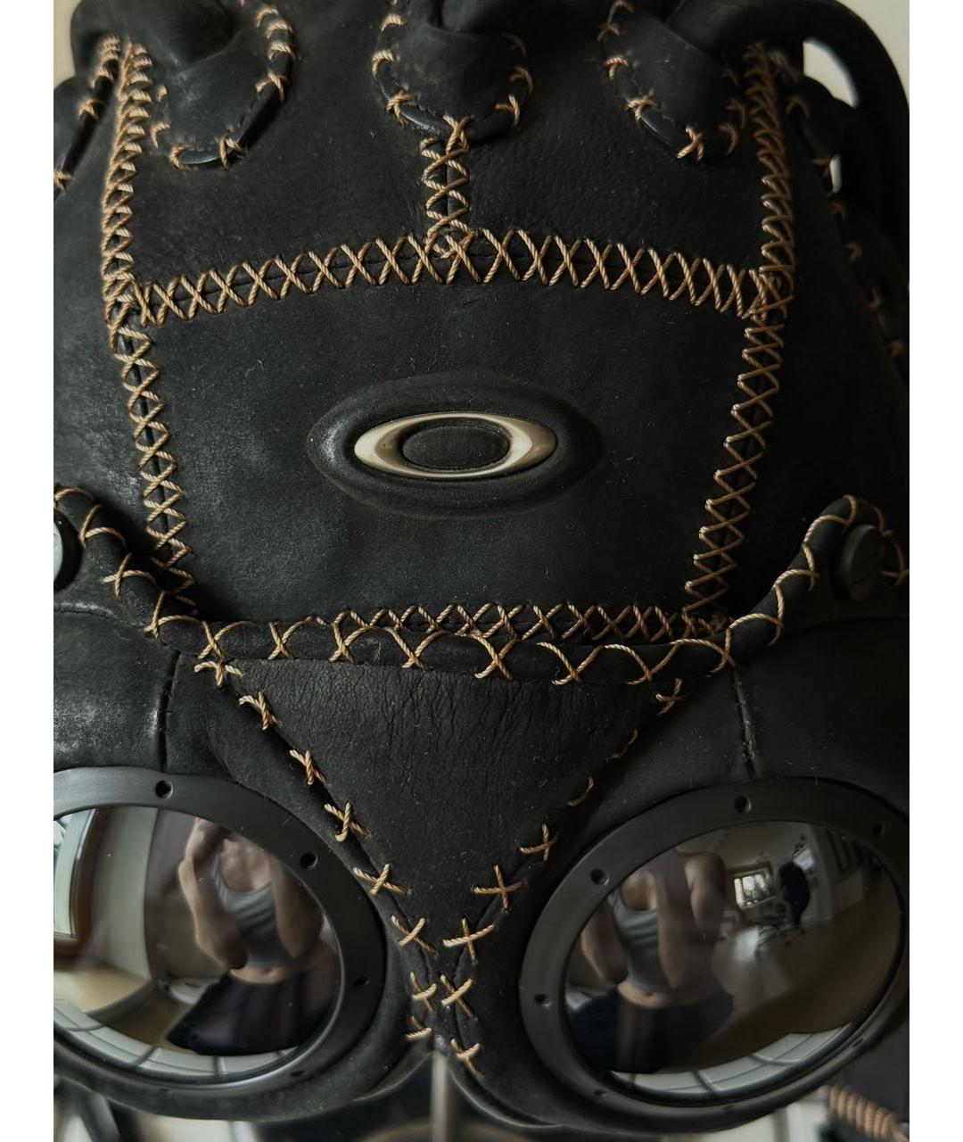 OAKLEY Черная кожаная шапка, фото 3