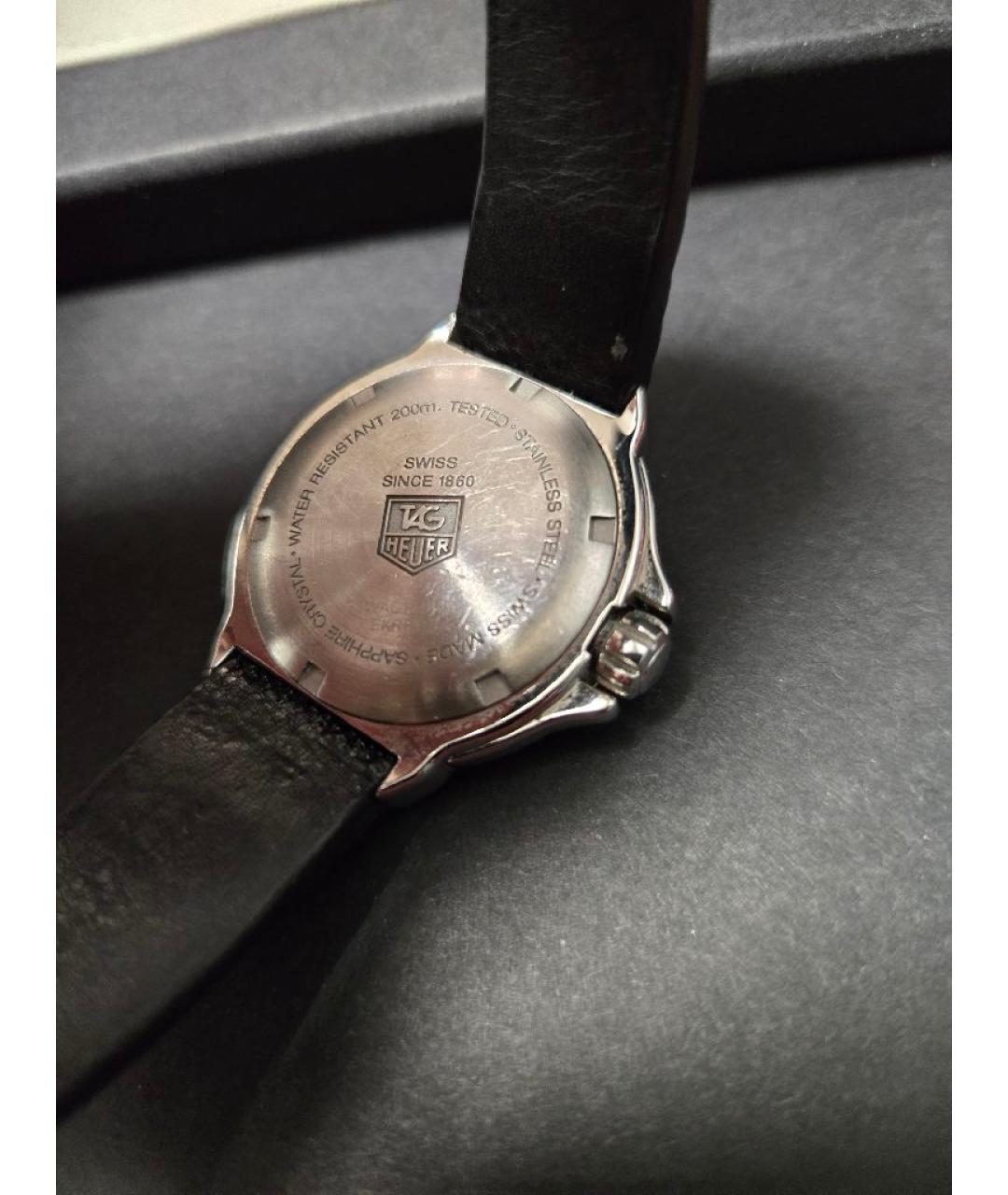 TAG HEUER Серебряные стальные часы, фото 2