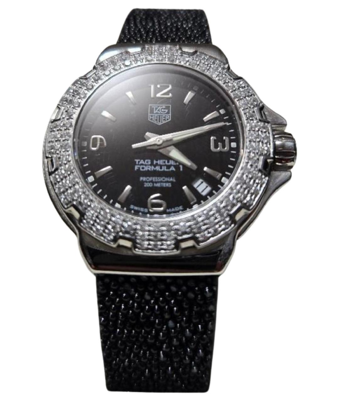 TAG HEUER Серебряные стальные часы, фото 1