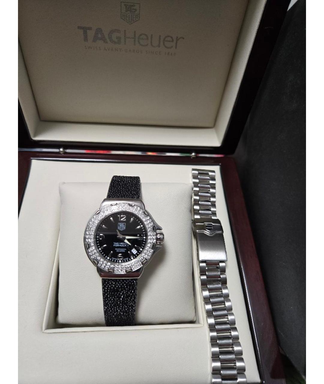 TAG HEUER Серебряные стальные часы, фото 4