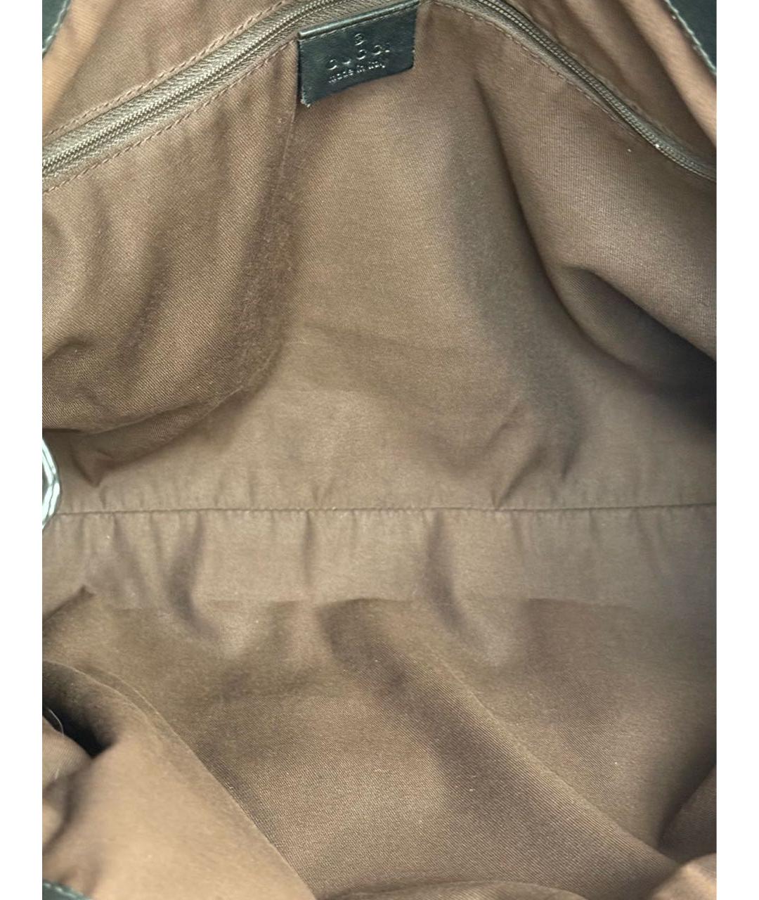 GUCCI Бежевая тканевая сумка с короткими ручками, фото 8