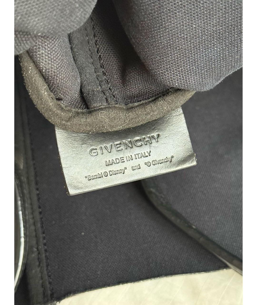 GIVENCHY Черная канва сумка тоут, фото 7