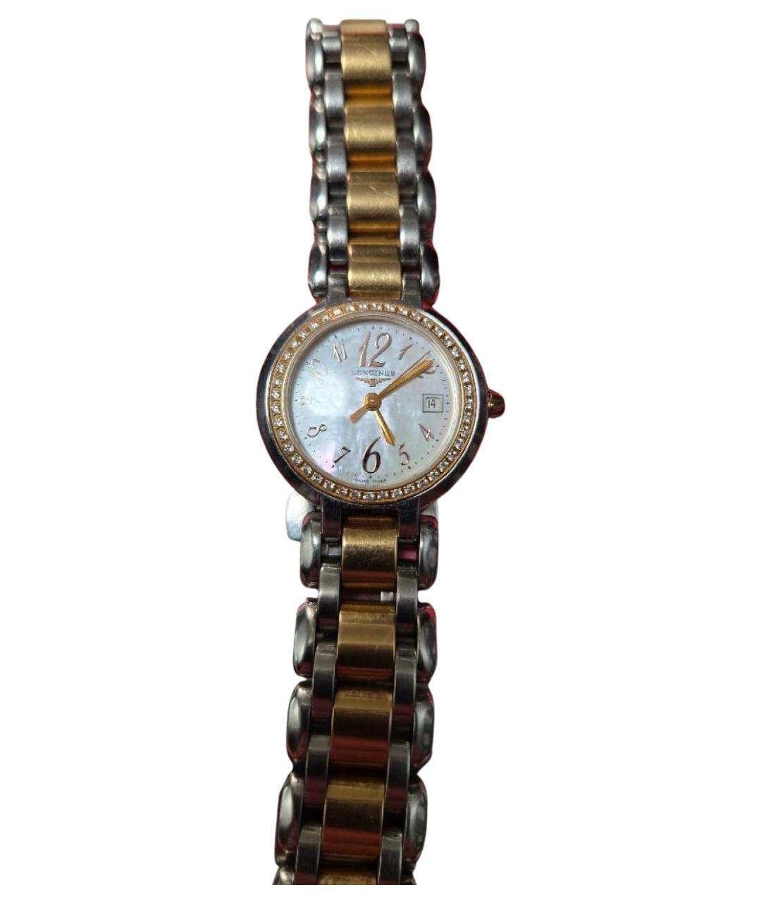 LONGINES Золотые часы из золота и стали, фото 1