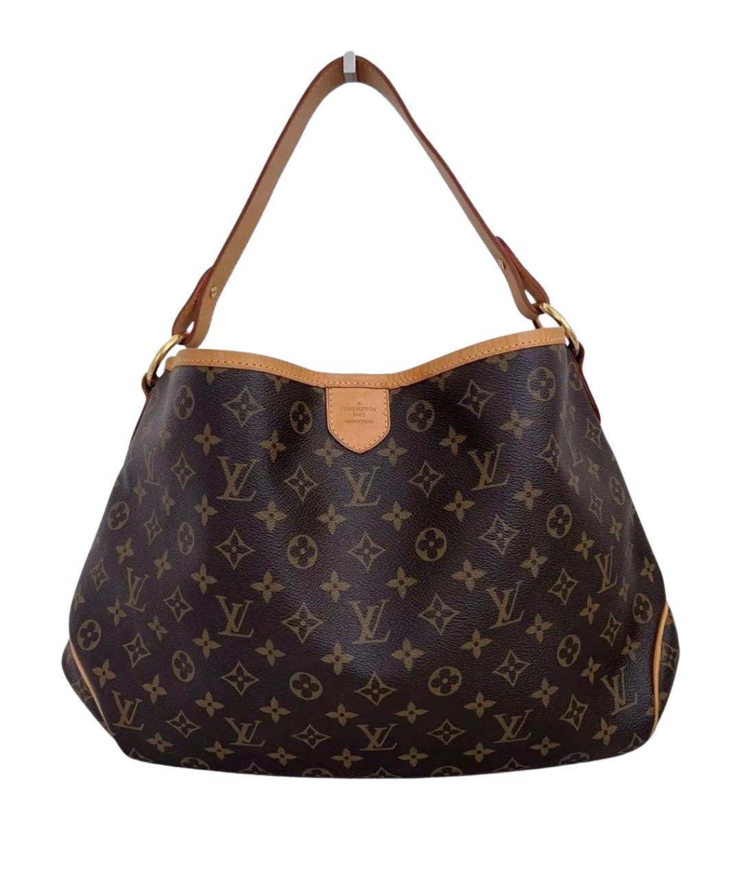 LOUIS VUITTON Коричневая канва сумка тоут, фото 1