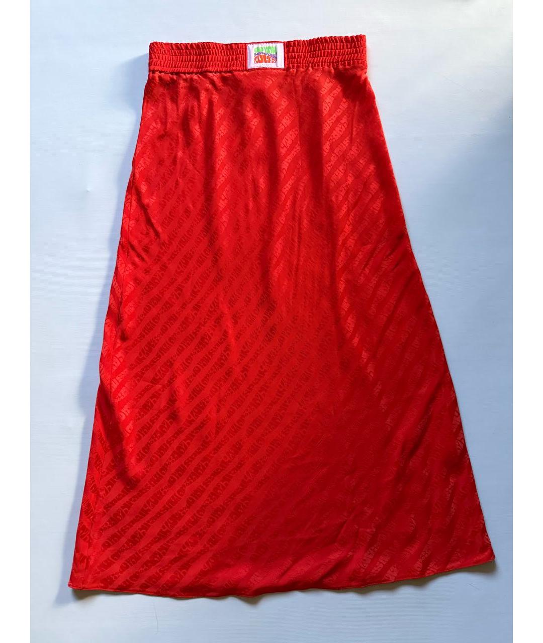 'S MAX MARA Красная юбка макси, фото 5