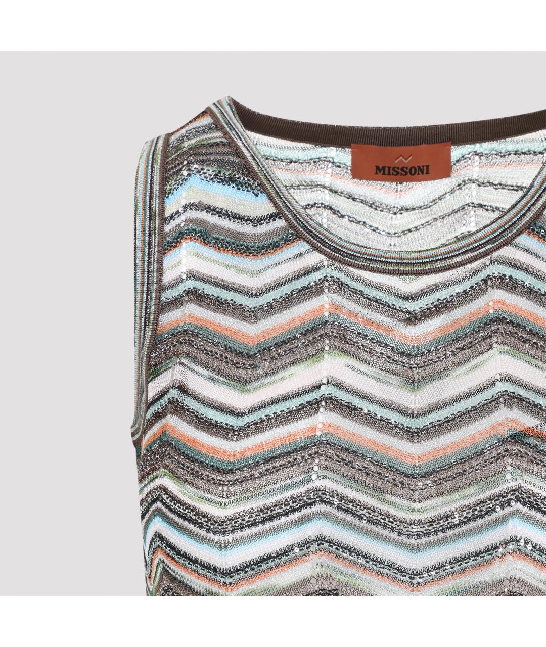 MISSONI Мульти вискозная майка, фото 4